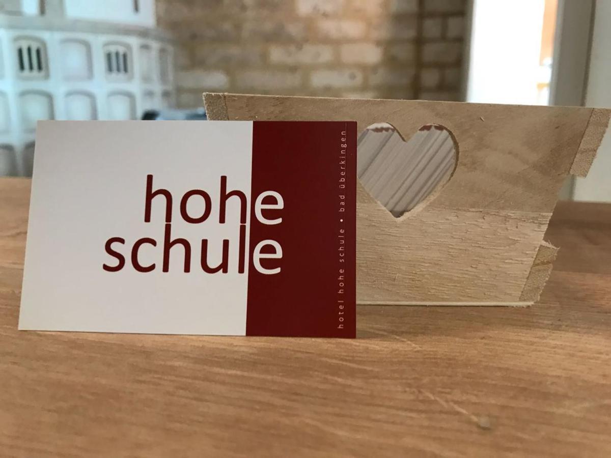 Hotel Hohe Schule Bad Überkingen Zewnętrze zdjęcie